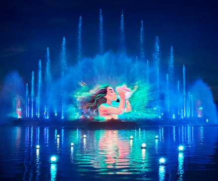 NEW Disney Cascade of Lights
